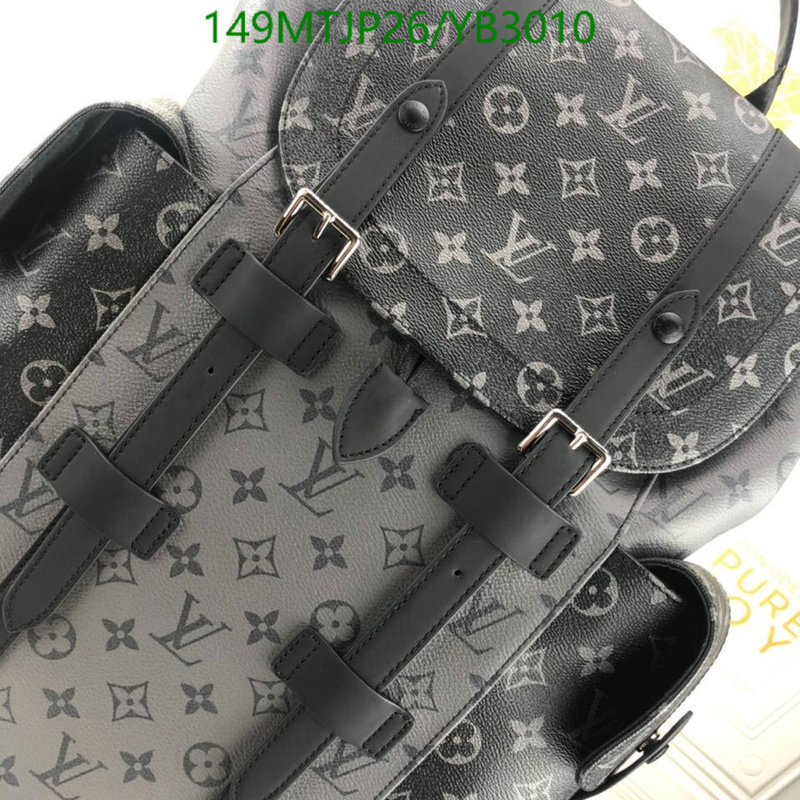 LV Bags-(4A)-Backpack-,Code: YB3010,$ 194USD