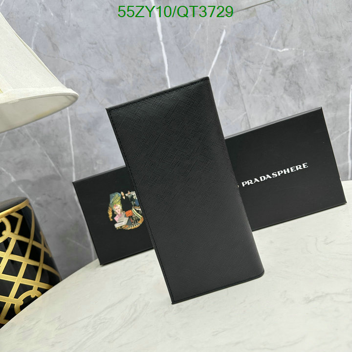 Prada Bag-(4A)-Wallet- Code: QT3729 $ 72USD