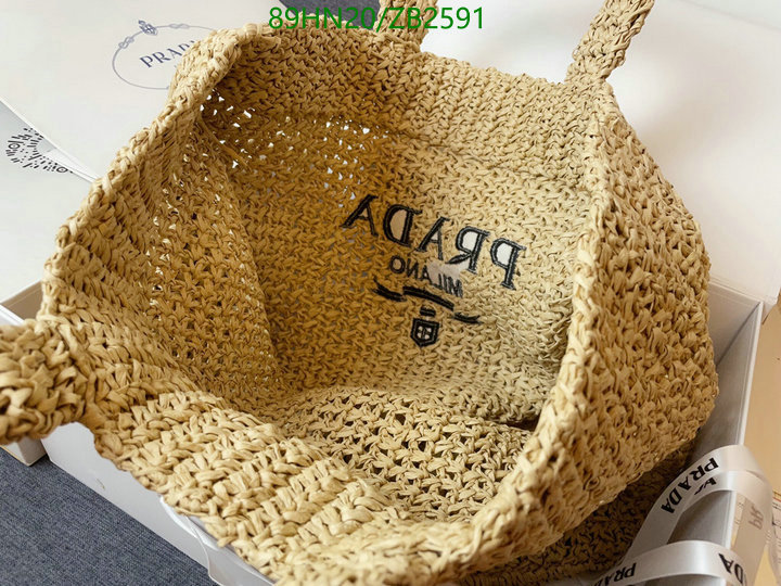 Prada Bag-(4A)-Handbag- Code: ZB2591 $ 116USD