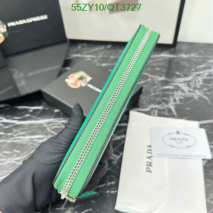 Prada Bag-(4A)-Wallet- Code: QT3727 $ 72USD