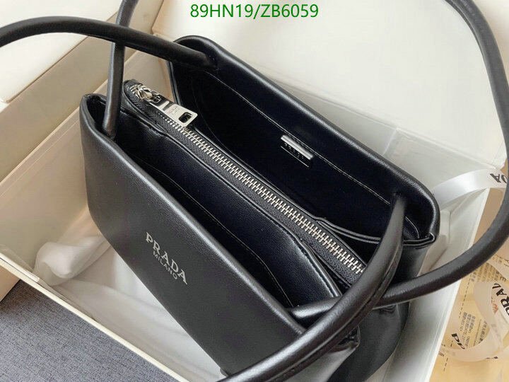 Prada Bag-(4A)-Handbag-,Code: ZB6059,$ 116USD