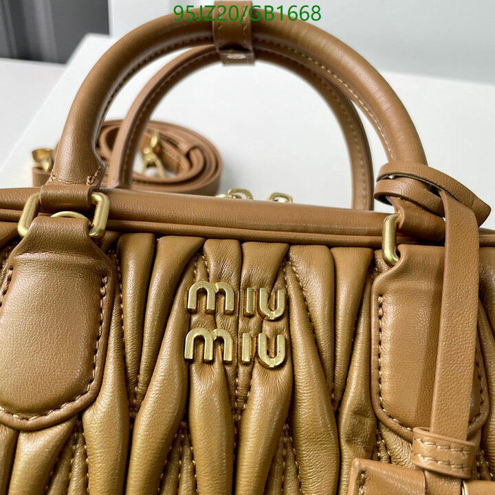 Miu Miu Bag-(4A)-Handbag- Code: GB1668 $ 124USD