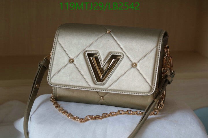 LV Bags-(4A)-Pochette MTis Bag-Twist-,Code: LB2542,$ 155USD