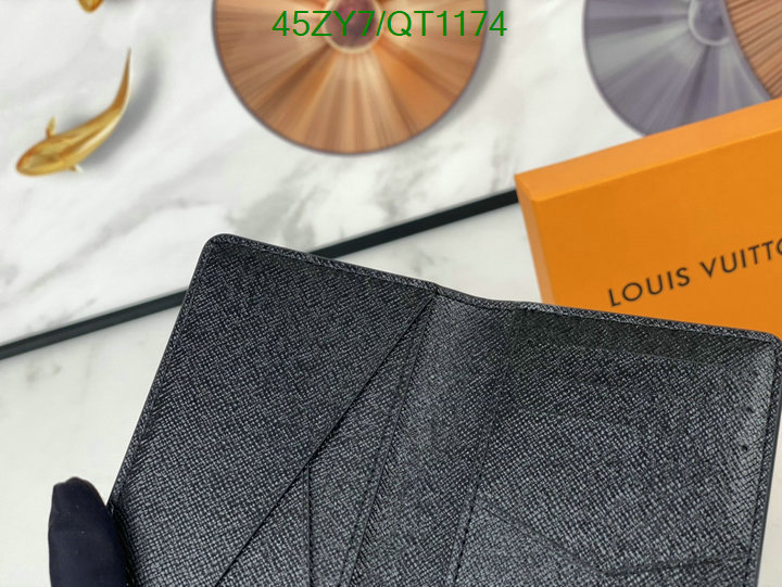 LV Bag-(4A)-Wallet- Code: QT1174 $ 59USD