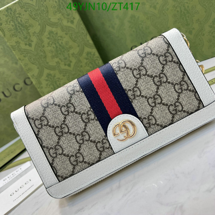 Gucci Bag-(4A)-Wallet-,Code: ZT417,$ 64USD