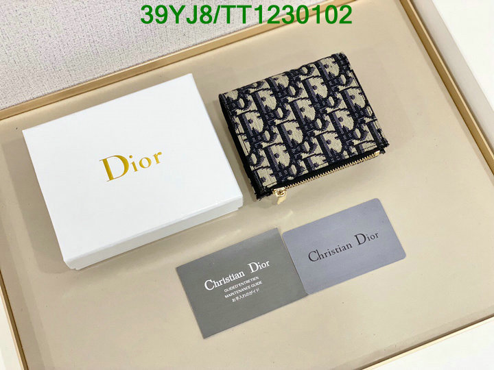 Dior Bags-(4A)-Wallet- Code: TT1230102 $ 51USD