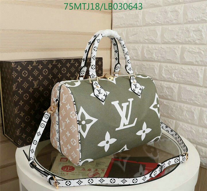 LV Bags-(4A)-Speedy-,Code: LB030643,$ 98USD