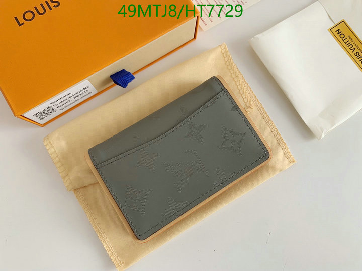 LV Bags-(4A)-Wallet-,Code: HT7729,$ 64USD