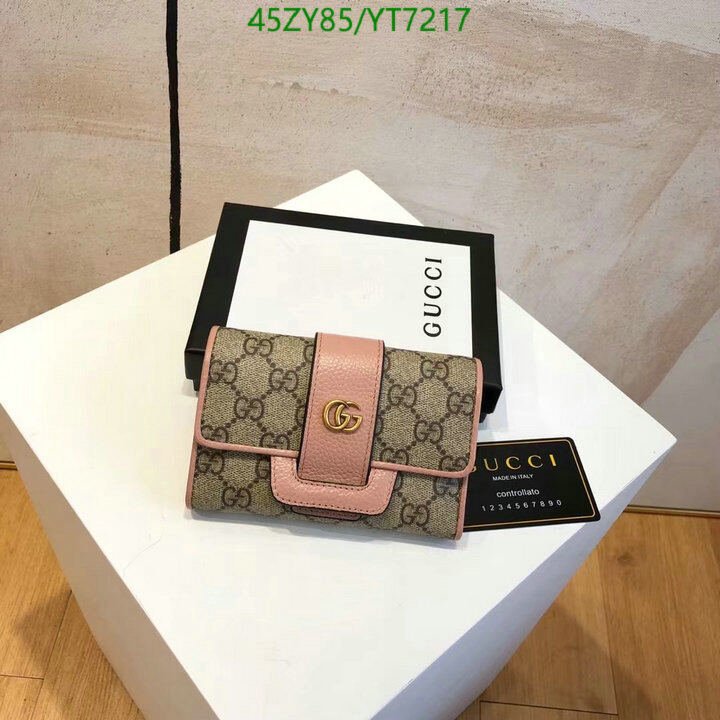 Gucci Bag-(4A)-Wallet-,Code: YT7217,$ 59USD