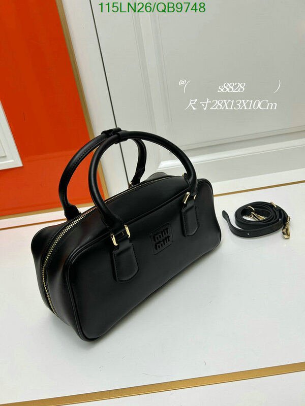 Miu Miu Bag-(4A)-Handbag- Code: QB9748 $ 150USD