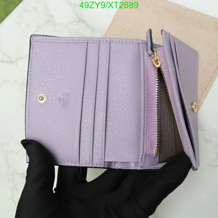 Gucci Bag-(4A)-Wallet-,Code: XT2689,$ 64USD