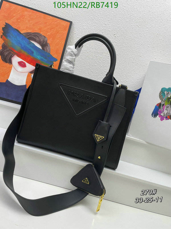Prada Bag-(4A)-Handbag-,Code: RB7419,$ 137USD