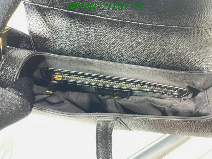 Dior Bags-(4A)-Saddle- Code: ZB7781 $ 129USD