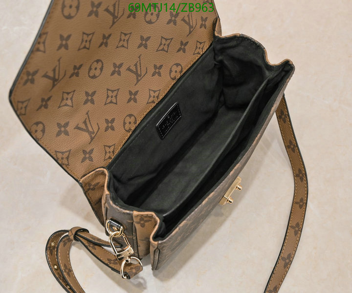 LV Bags-(4A)-Pochette MTis Bag-Twist-,Code: ZB963,$ 90USD