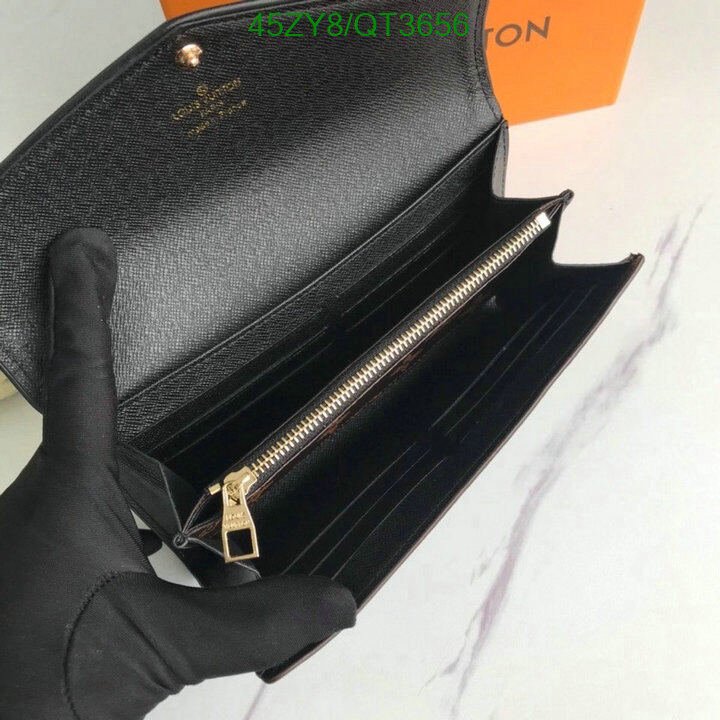 LV Bag-(4A)-Wallet- Code: QT3656 $ 59USD