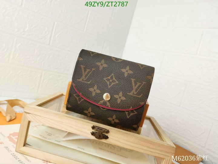 LV Bags-(4A)-Wallet-,Code: ZT2787,$ 64USD