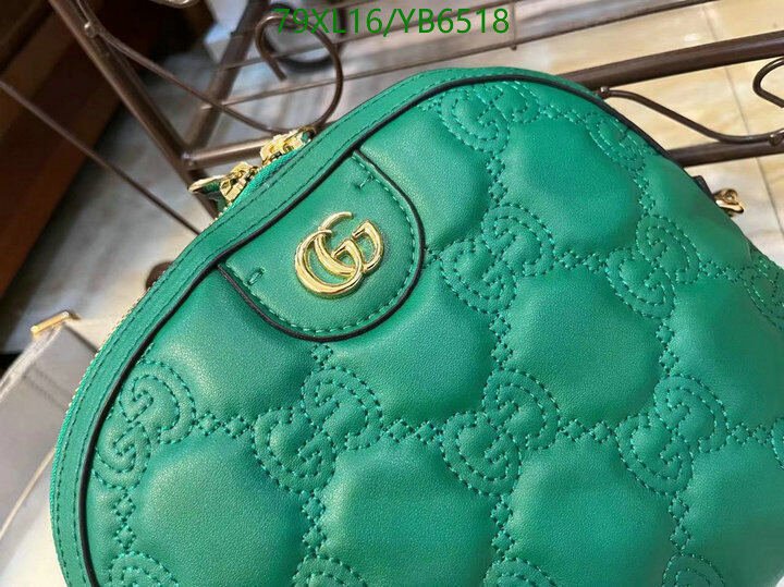 Gucci Bag-(4A)-Diagonal-,Code: YB6518,$ 103USD