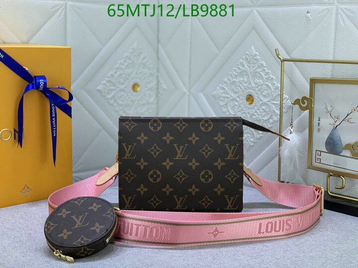 LV Bags-(4A)-Pochette MTis Bag-Twist-,Code: LB9881,$ 85USD