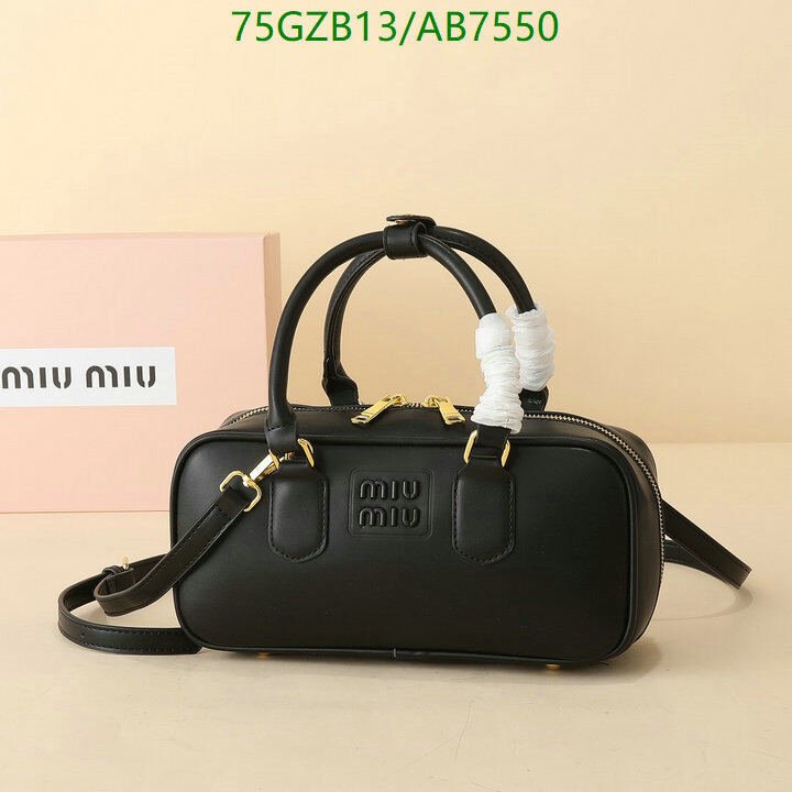 Miu Miu Bag-(4A)-Crossbody- Code: AB7550 $ 98USD