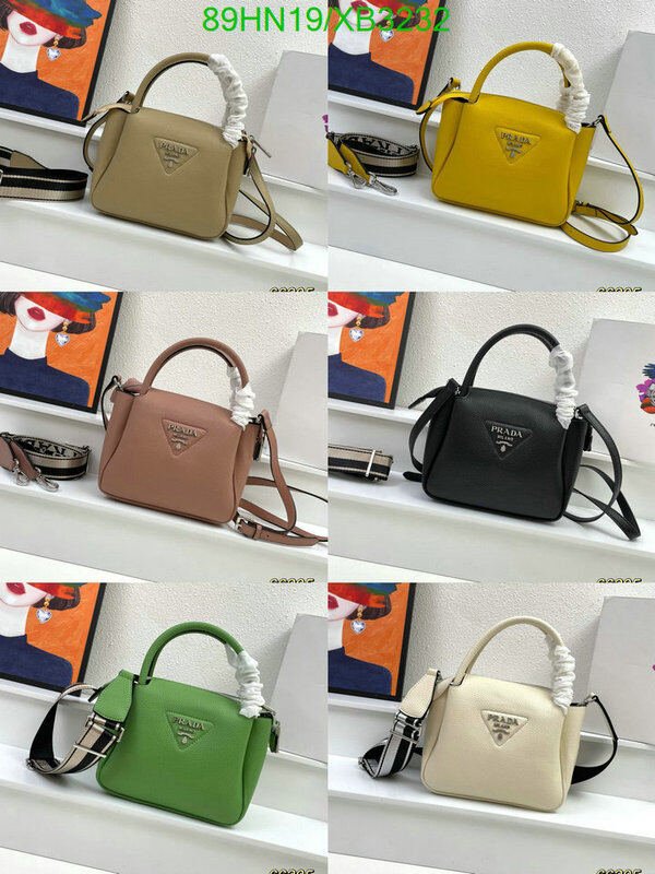 Prada Bag-(4A)-Handbag-,Code: XB3232,$ 116USD