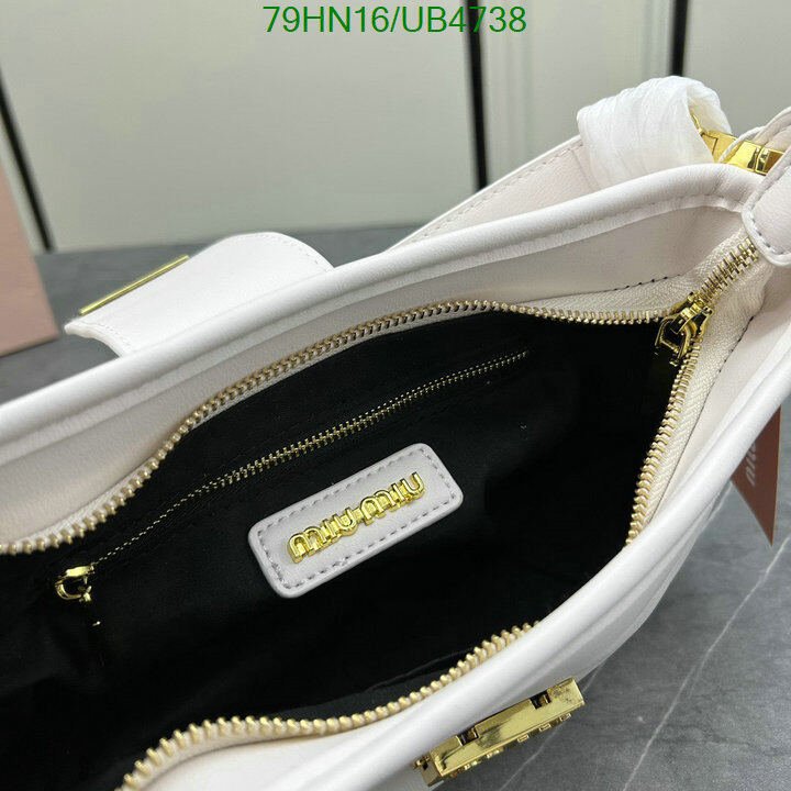 Miu Miu Bag-(4A)-Handbag- Code: UB4738 $ 103USD