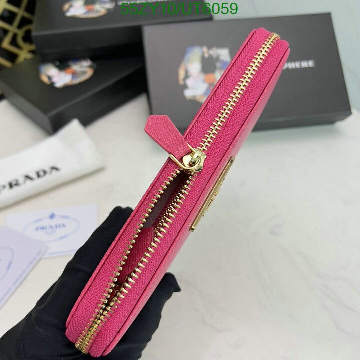 Prada Bag-(4A)-Wallet- Code: UT6059 $ 72USD