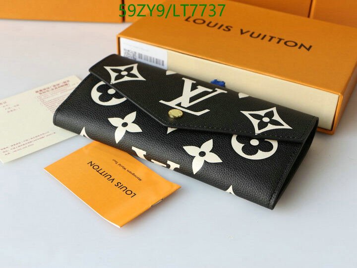 LV Bags-(4A)-Wallet-,Code: LT7737,$ 77USD