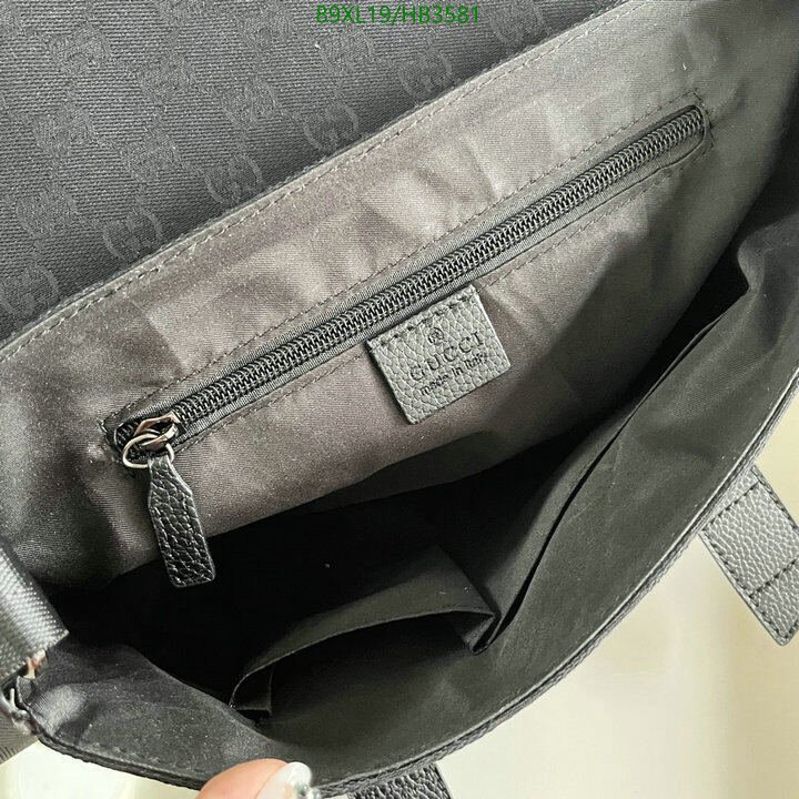 Gucci Bag-(4A)-Diagonal-,Code: HB3581,$ 116USD