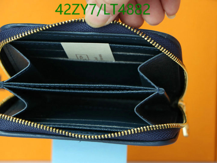 LV Bags-(4A)-Wallet-,Code: LT4882,$ 55USD