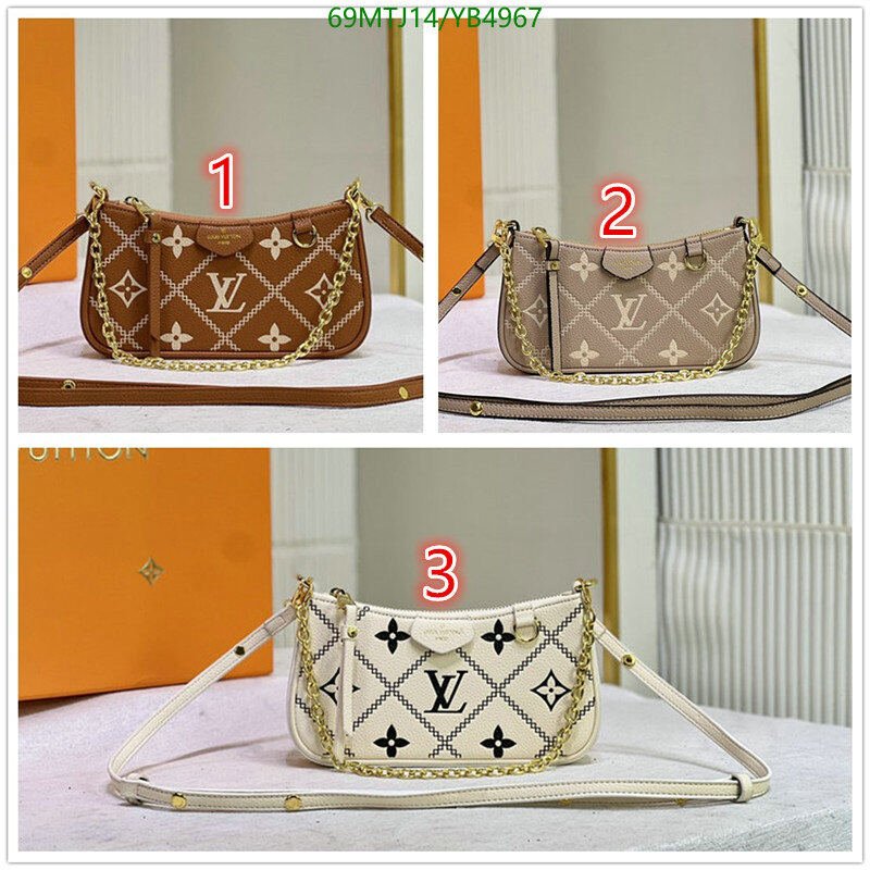 LV Bags-(4A)-Pochette MTis Bag-Twist-,Code: YB4967,$ 90USD