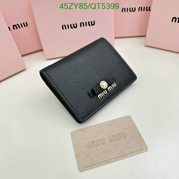 Miu Miu Bag-(4A)-Wallet- Code: QT5399 $ 59USD