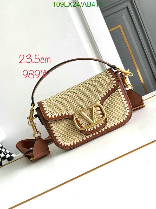 Valentino Bag-(4A)-LOC-V Logo Code: AB419 $ 142USD