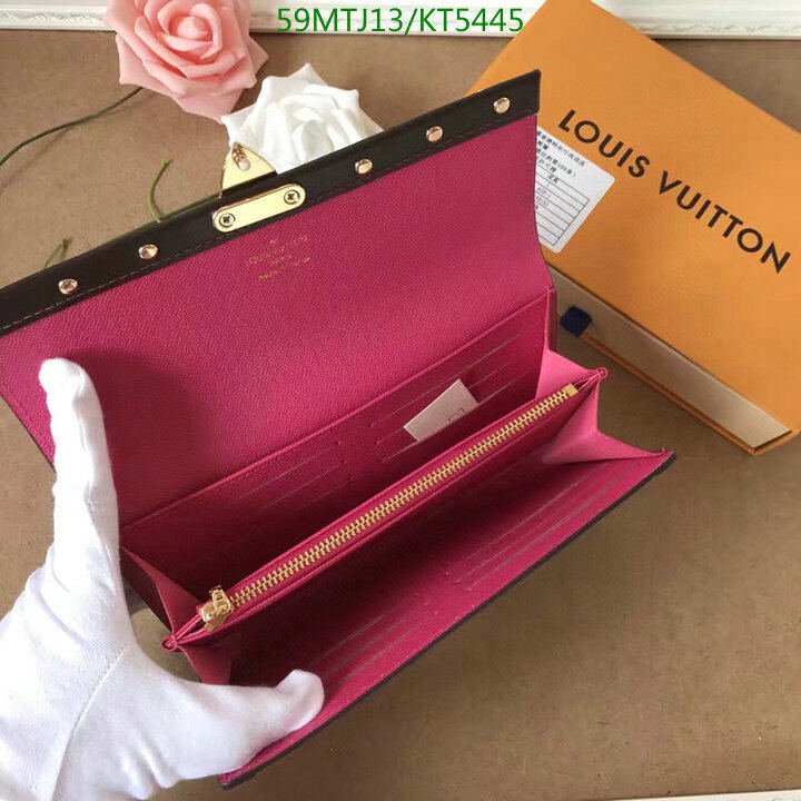 LV Bags-(4A)-Wallet-,Code: KT5445,$ 77USD
