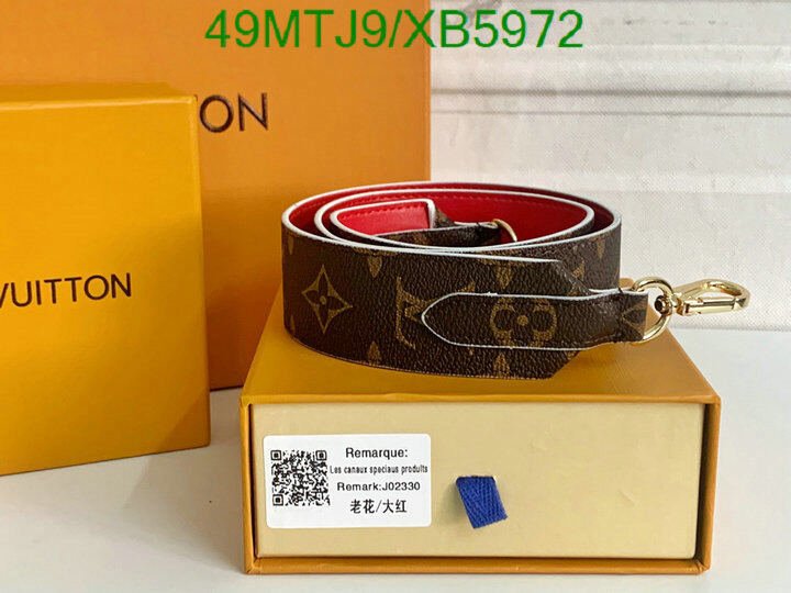 LV Bags-(4A)-Shoulder Strap-,Code: XB5972,$ 64USD