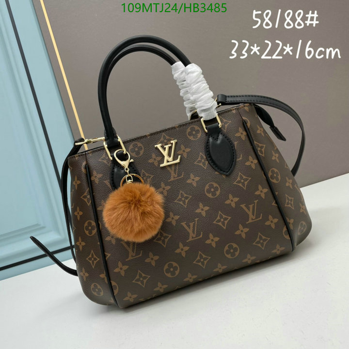 LV Bags-(4A)-Handbag Collection-,Code: HB3485,$ 142USD