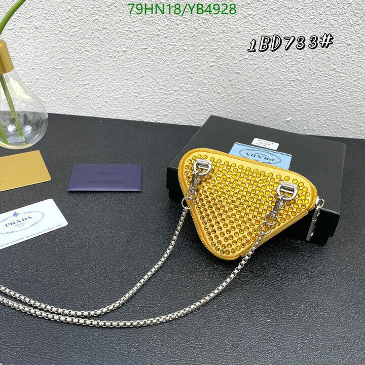 Prada Bag-(4A)-Triangle- Code: YB4928 $ 103USD