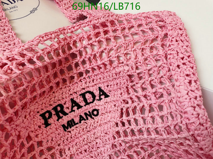 Prada Bag-(4A)-Handbag- Code: LB716 $ 90USD