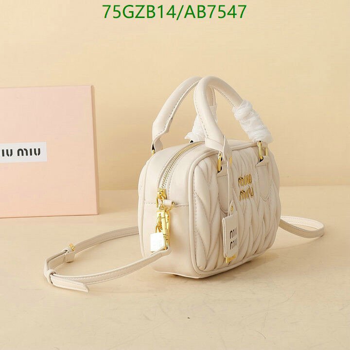 Miu Miu Bag-(4A)-Crossbody- Code: AB7547 $ 98USD