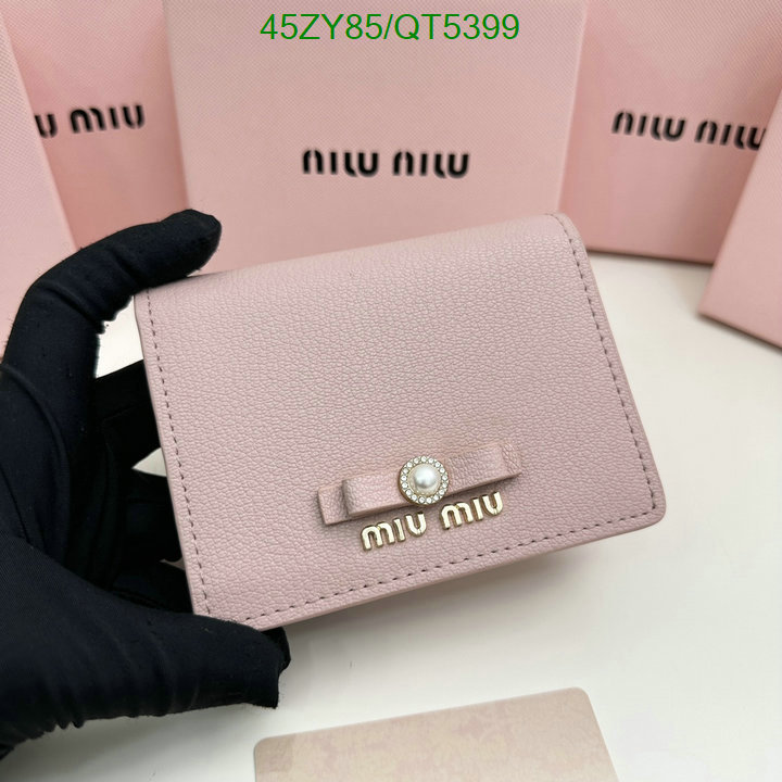 Miu Miu Bag-(4A)-Wallet- Code: QT5399 $ 59USD
