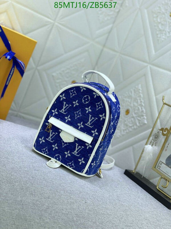LV Bags-(4A)-Backpack-,Code: ZB5637,$ 111USD