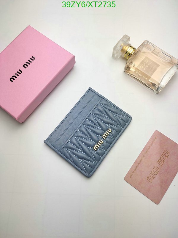Miu Miu Bag-(4A)-Wallet-,Code: XT2735,$ 51USD