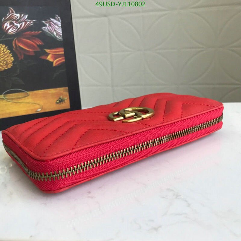 Gucci Bag-(4A)-Wallet-,Code: YJ110802,$ 64USD