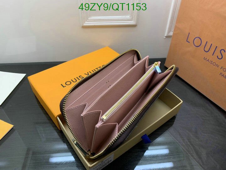 LV Bag-(4A)-Wallet- Code: QT1153 $ 64USD