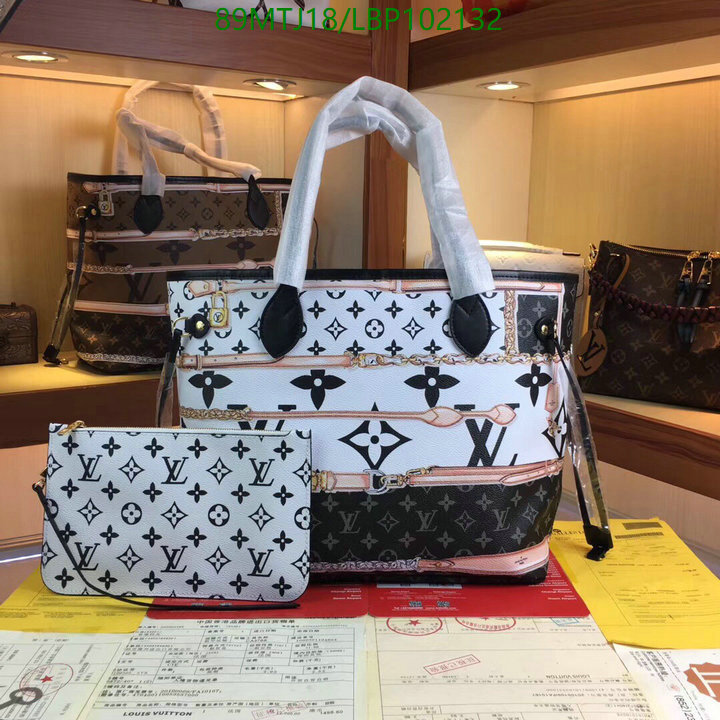 LV Bags-(4A)-Neverfull-,Code: LBP102132,$ 116USD