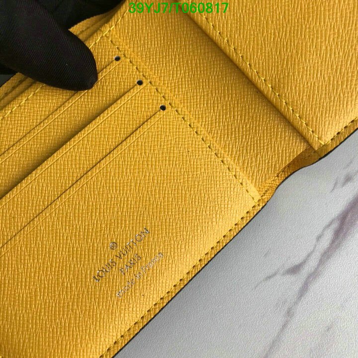 LV Bags-(4A)-Wallet-,Code: T060817,$ 51USD