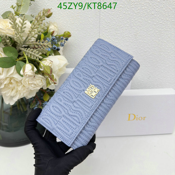 Dior Bag-(4A)-Wallet- Code: KT8647 $ 59USD