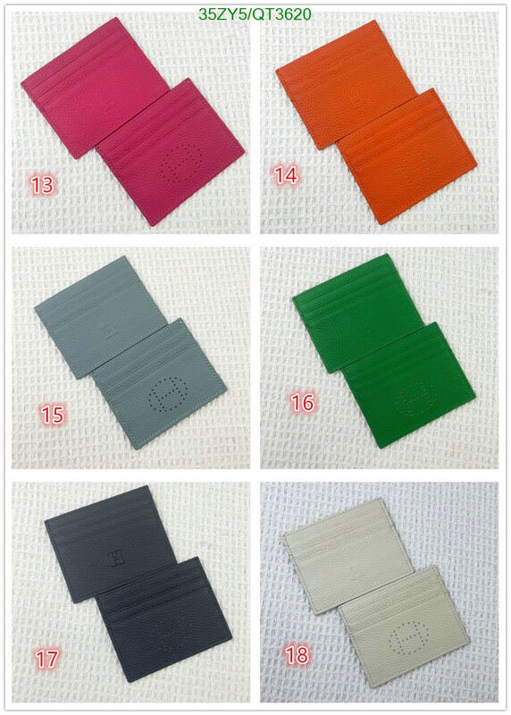 Hermes Bag-(4A)-Wallet- Code: QT3620 $ 46USD