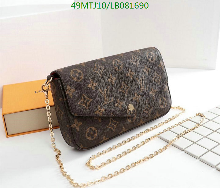 LV Bags-(4A)-Pochette MTis Bag-Twist-,Code: LB081690,$ 64USD