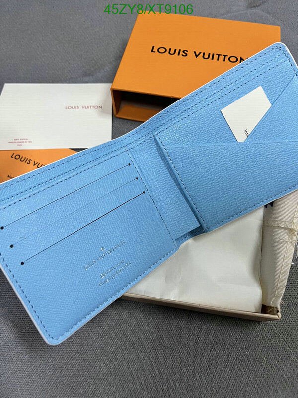 LV Bag-(4A)-Wallet- Code: XT9106 $ 59USD