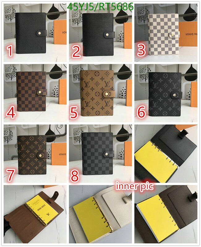 LV Bag-(4A)-Wallet- Code: RT5686 $ 59USD
